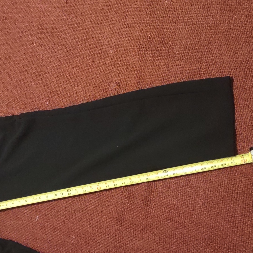 Aritzia Wilfred Effortless Pants Black Crepe Fabric - Picture 7 of 7